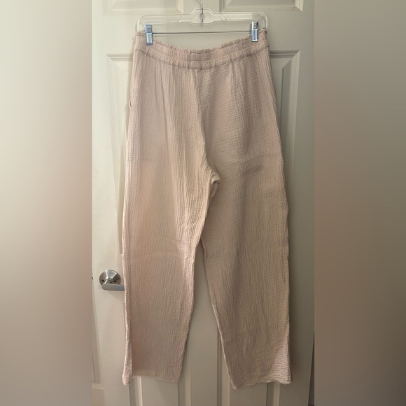 Rails Cotton Gauze Leon Pant in Flax, Size L - Picture 10 of 16